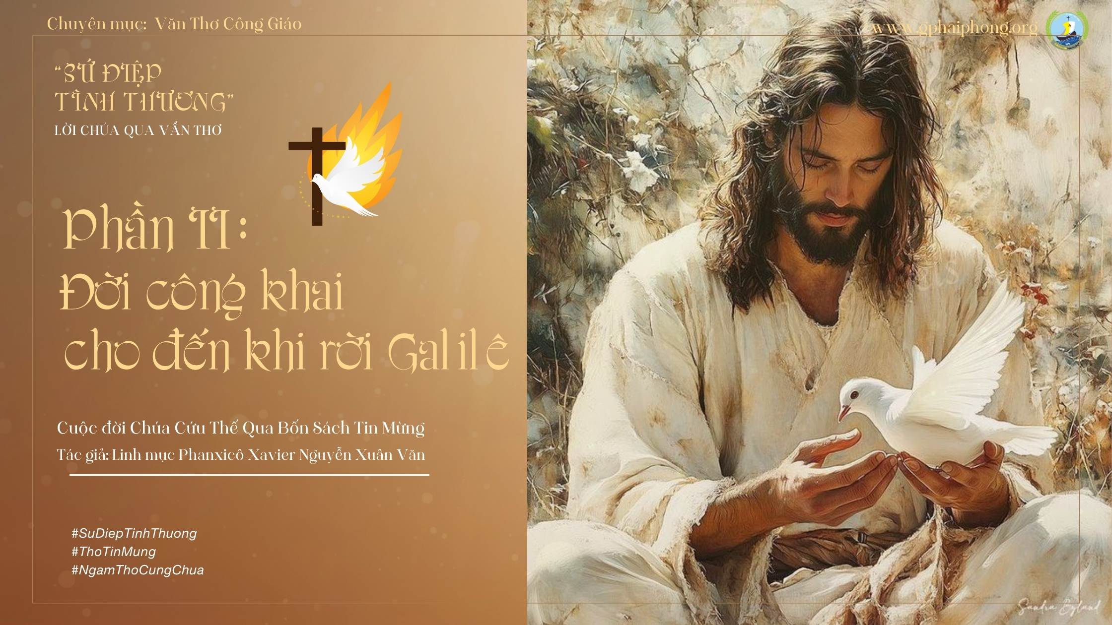 Bài 43 : Ngâm thơ "Thiên Chúa quan phòng" - Trích Sứ Điệp Tình Thương-Lm Fx Nguyễn Xuân Văn